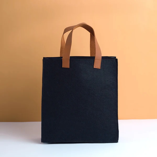 Compact Felt Tote Bag
