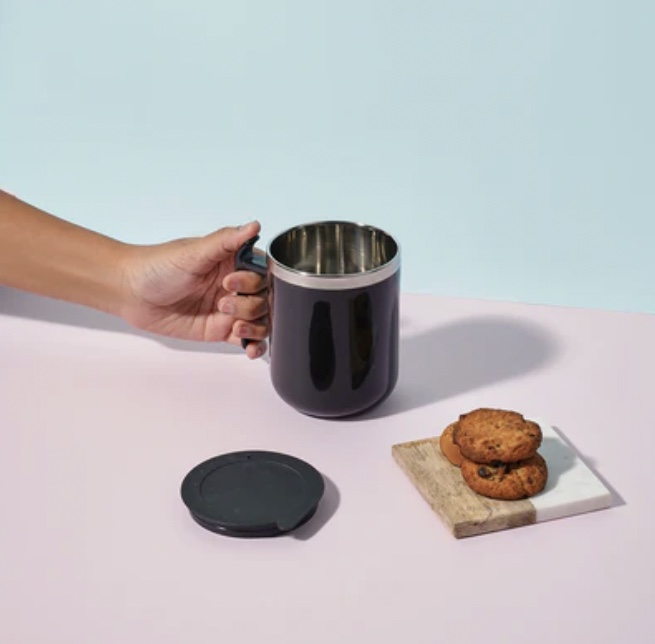Glossy coffee mug