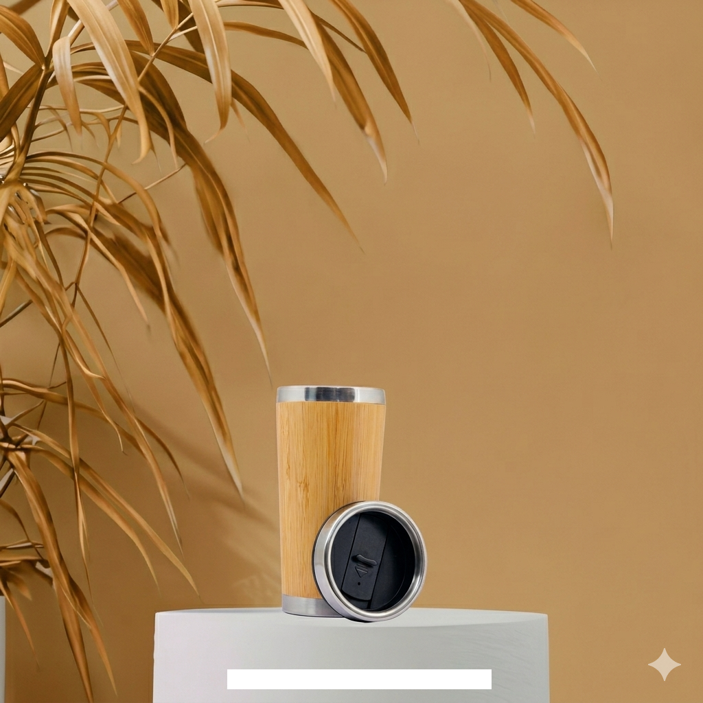Wooden Coffee Tumbler