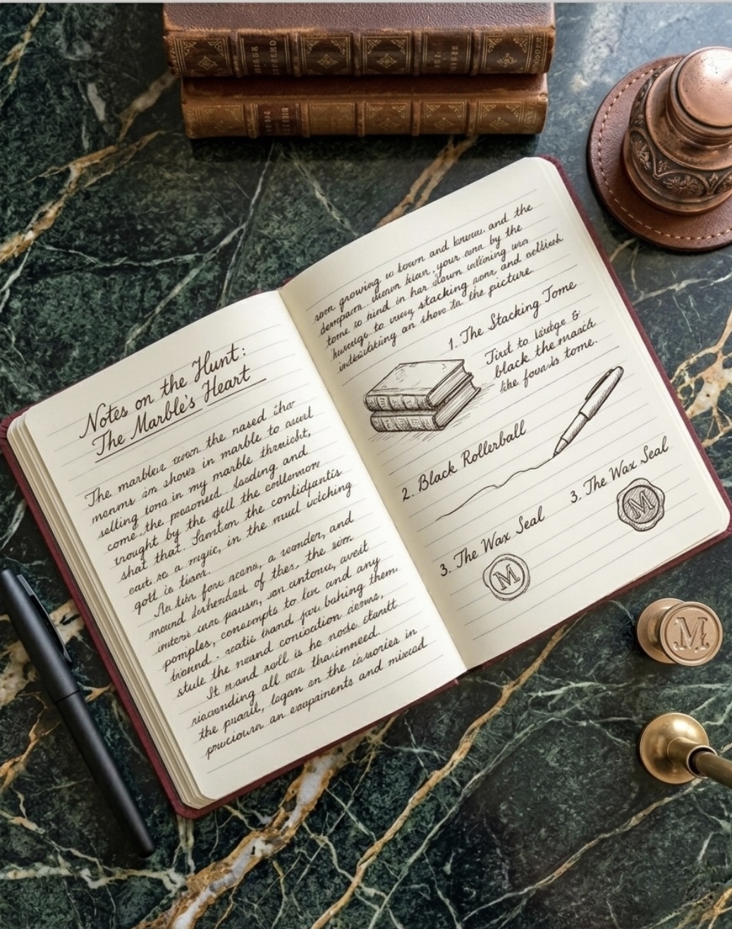 Apex Maroon Cross Journal