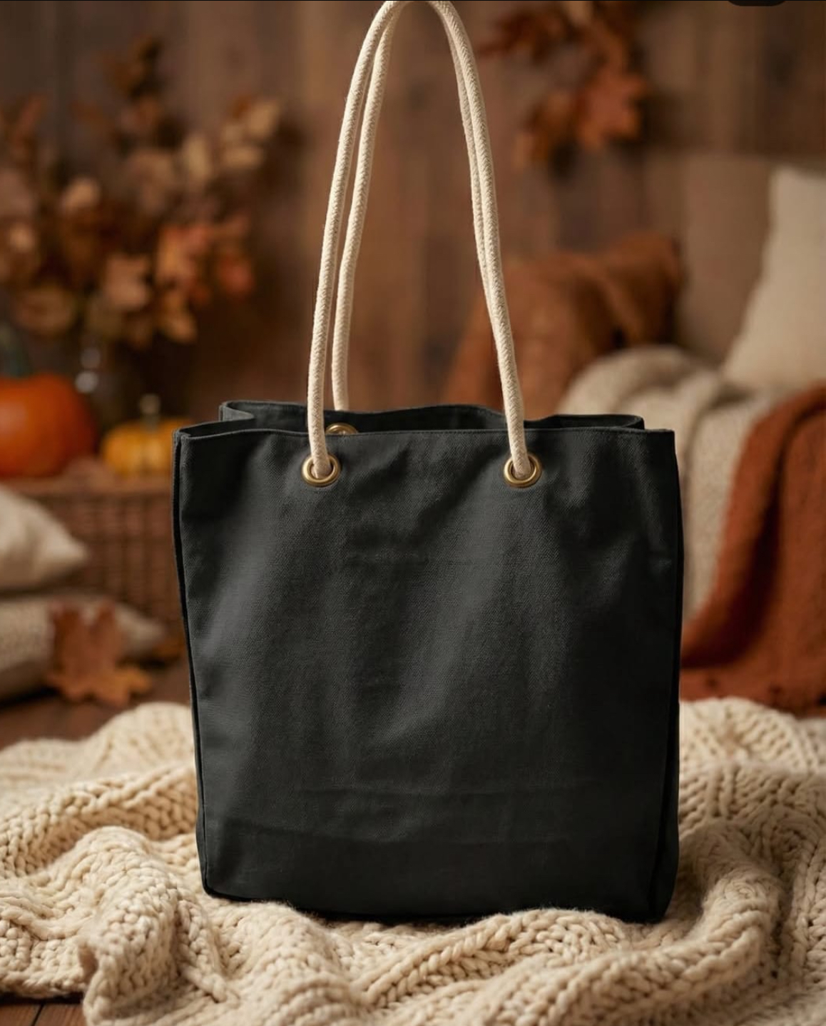 Anchor Canvas Marine Tote Bag
