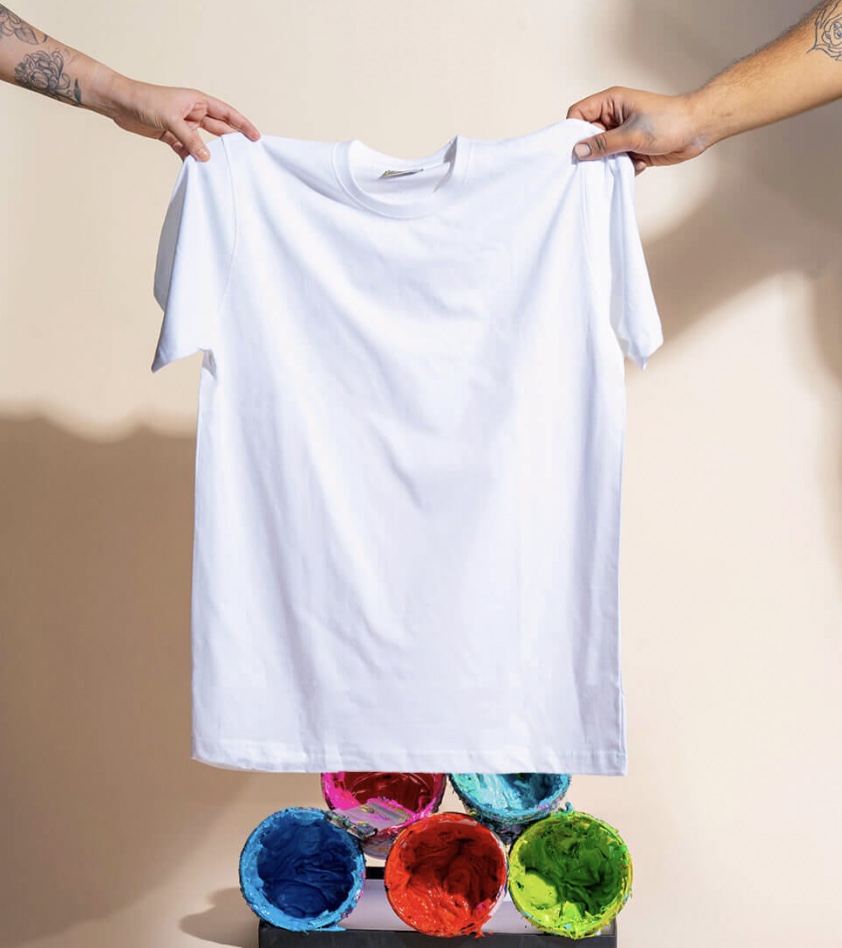 Pure Cotton Round Neck T-Shirt (180 GSM)