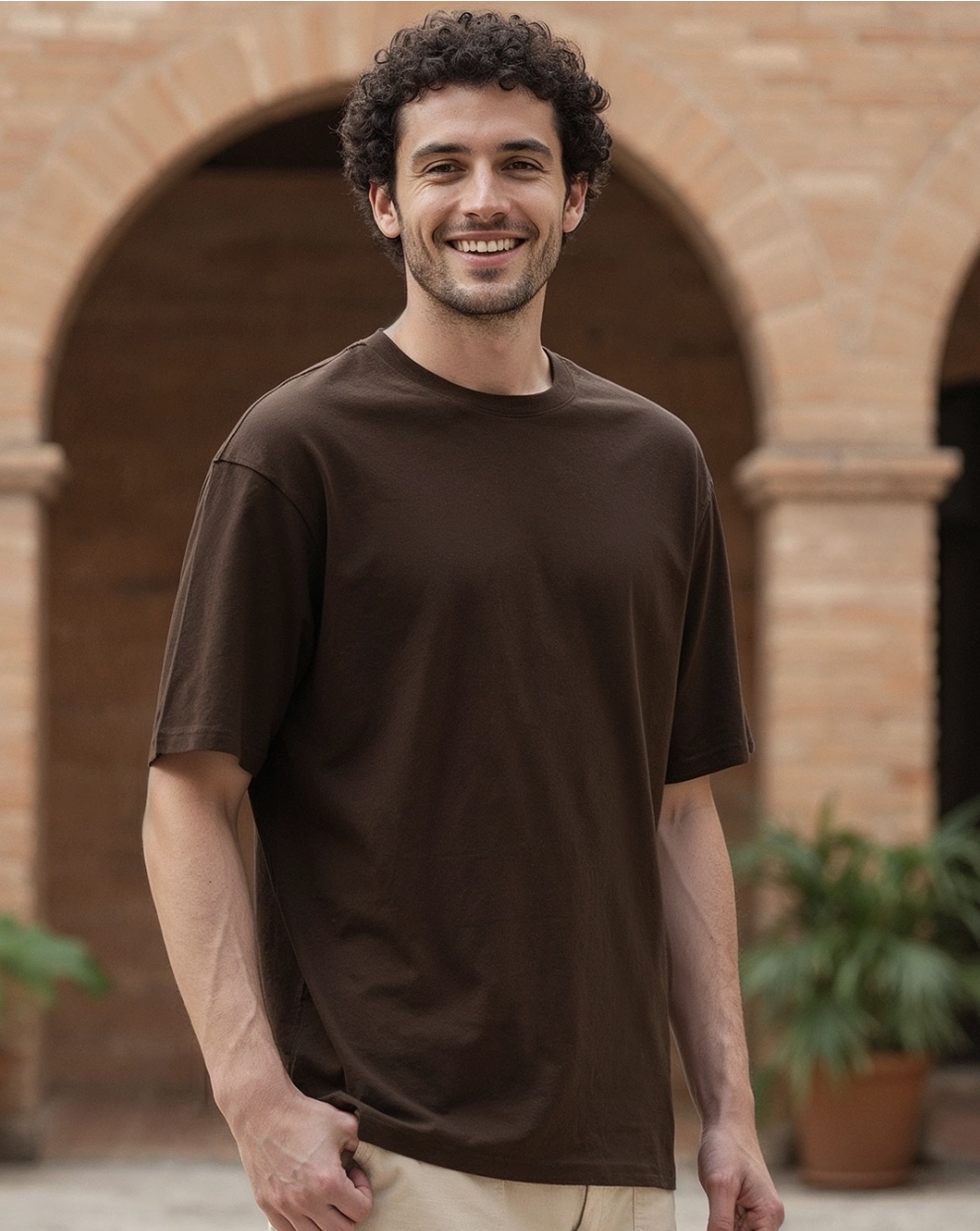 Brown Oversized