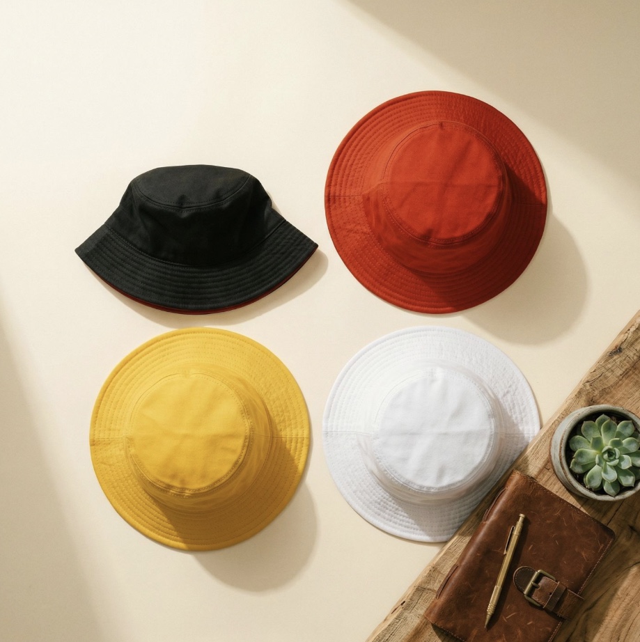 Classic Cotton Canvas Bucket Hat