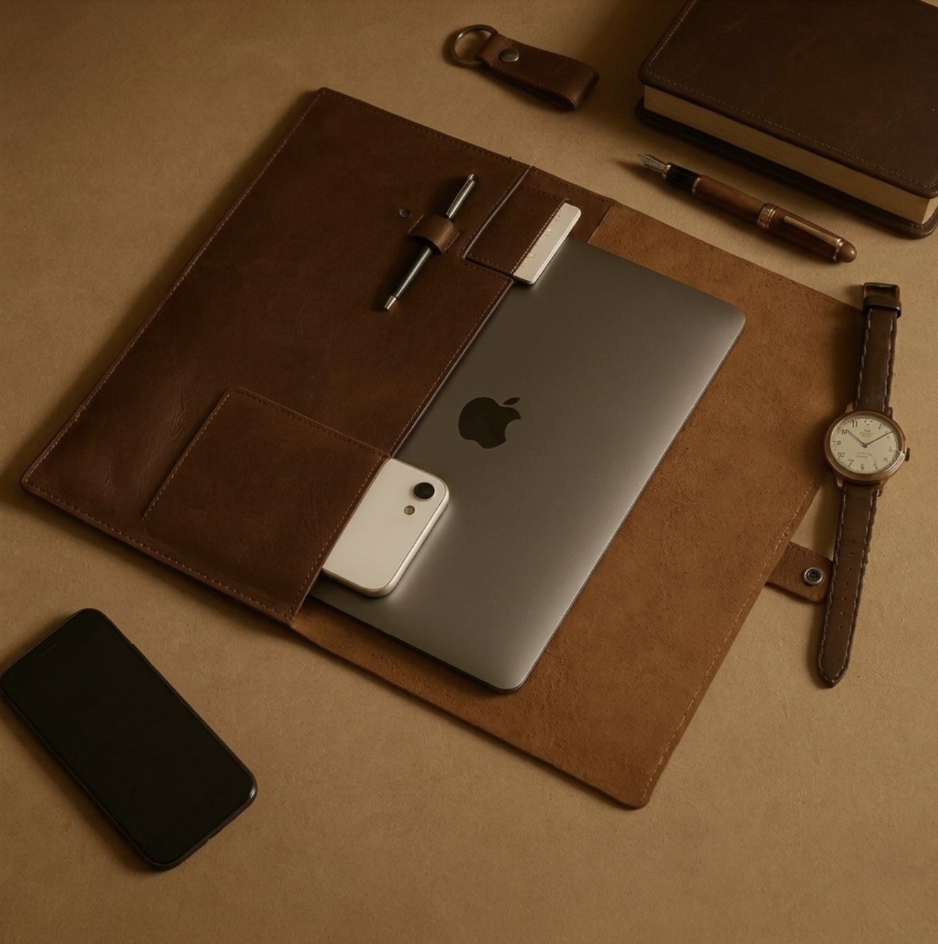 Executive Laptop Organizer Sleeve