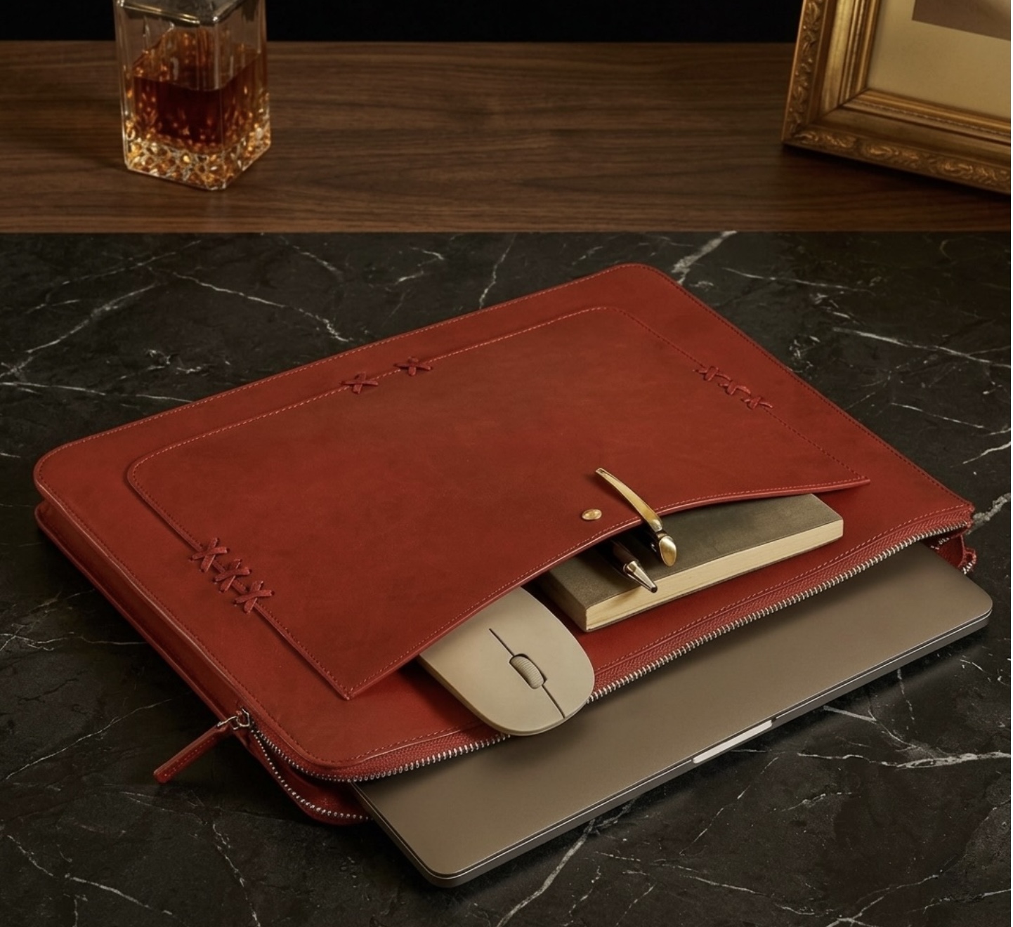 Cross-Stitch Laptop Sleeve
