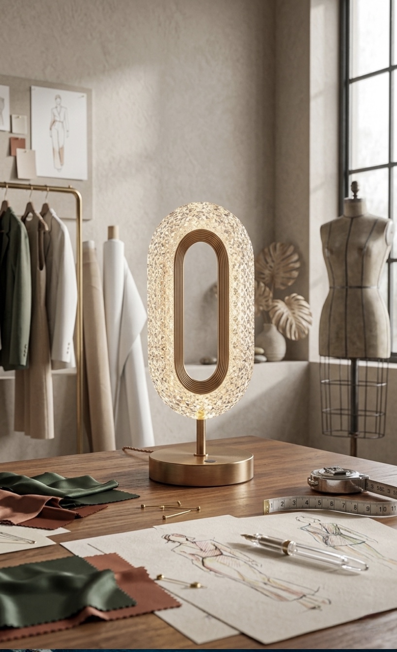Aura Crystal Lamp