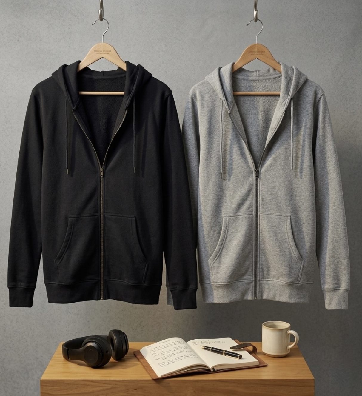 Zip-Up Hoodie