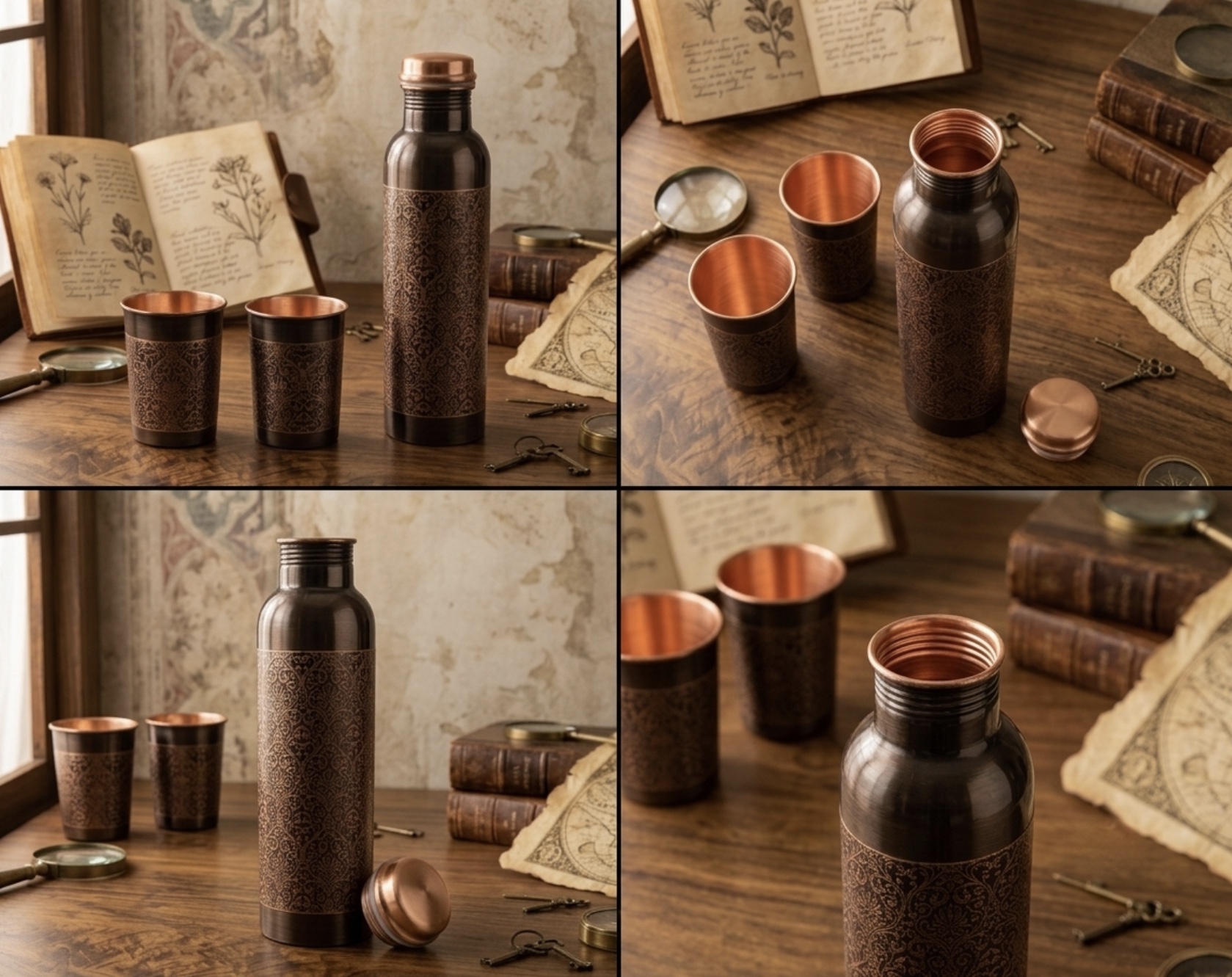 Heritage Artisan Copper Hydration Set