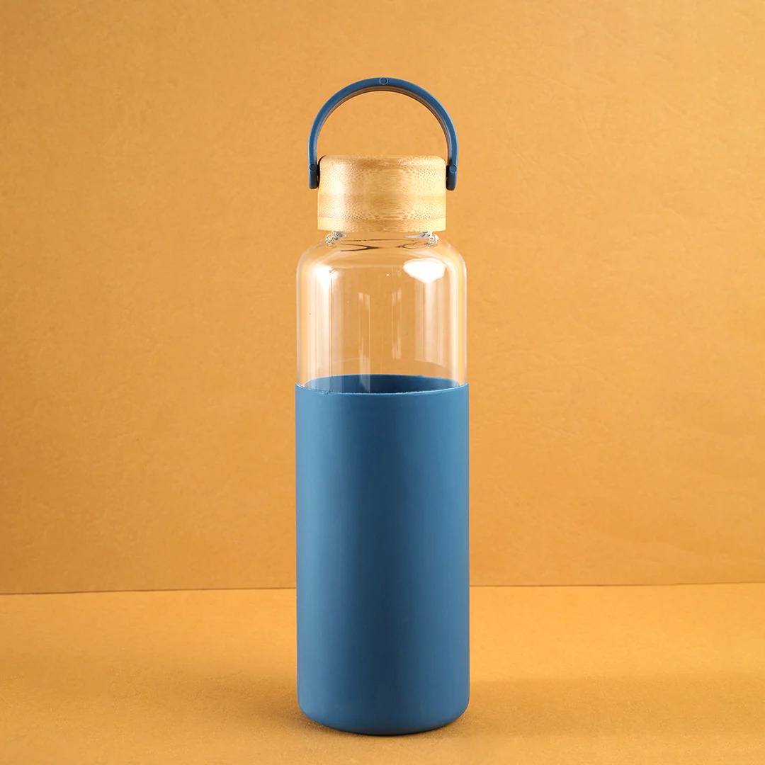 Fluere Blue Bottle   Premium Stainless Steel Water Bottle for Corporate Gifting