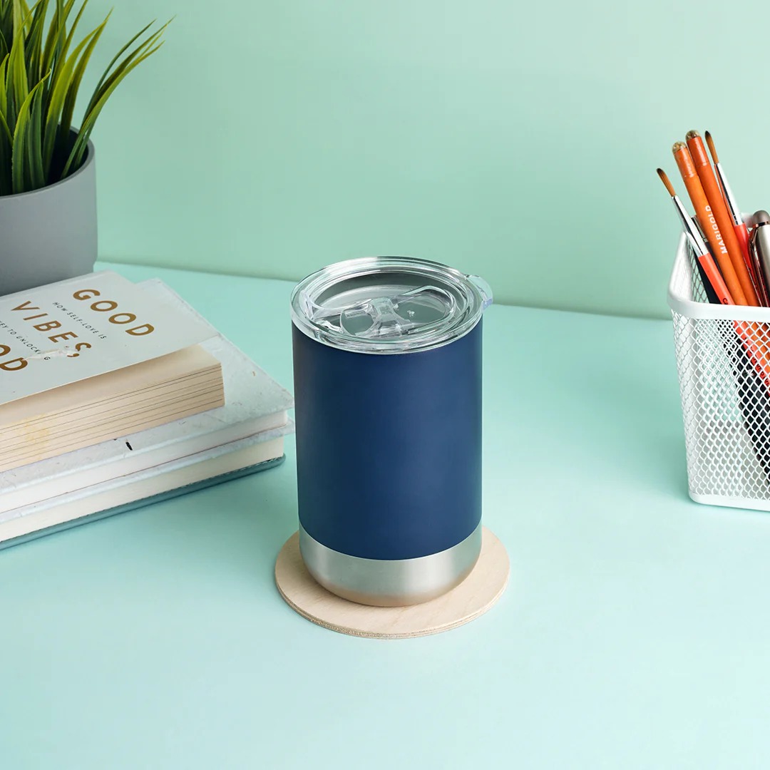 The Metallic Blue Mug