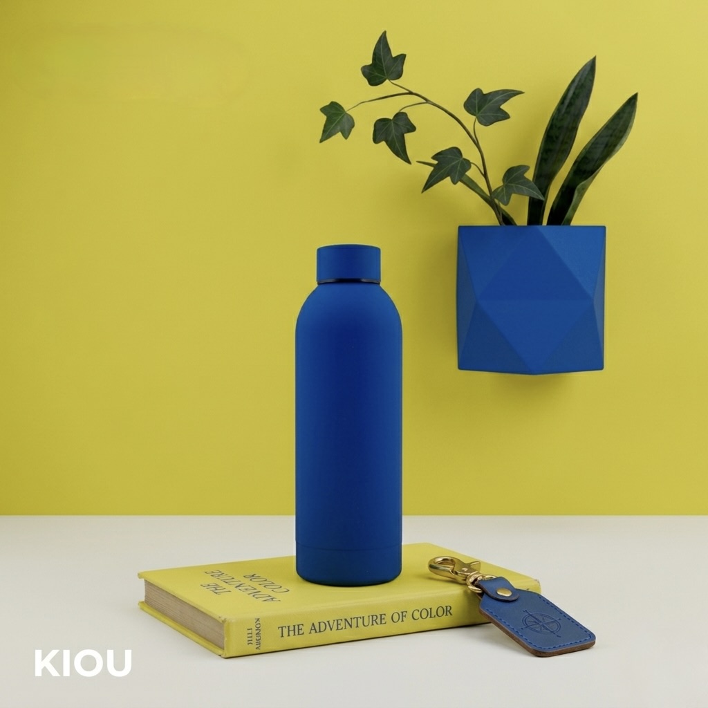 Matte Royal Blue Bottle
