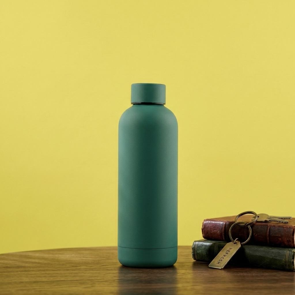 Matte Green Bottle