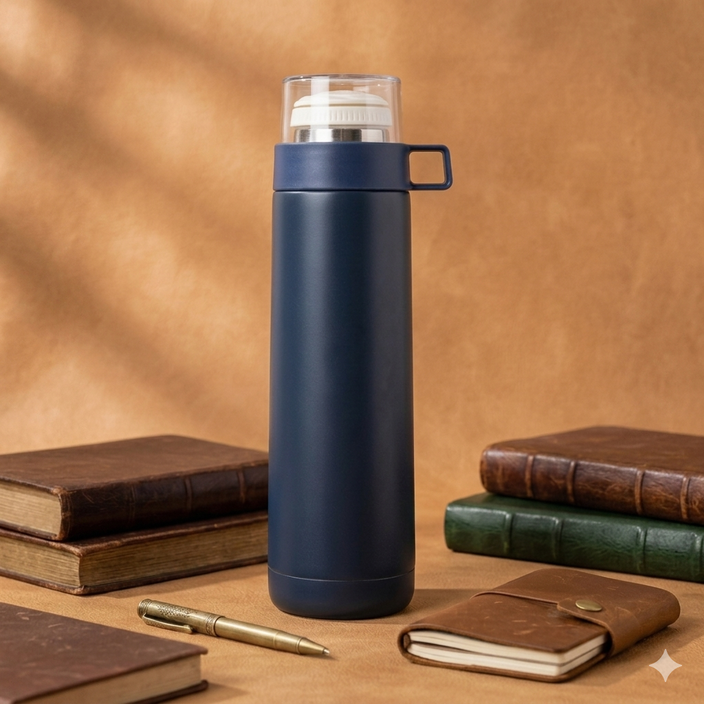 Hydro-Soul Navy Flask