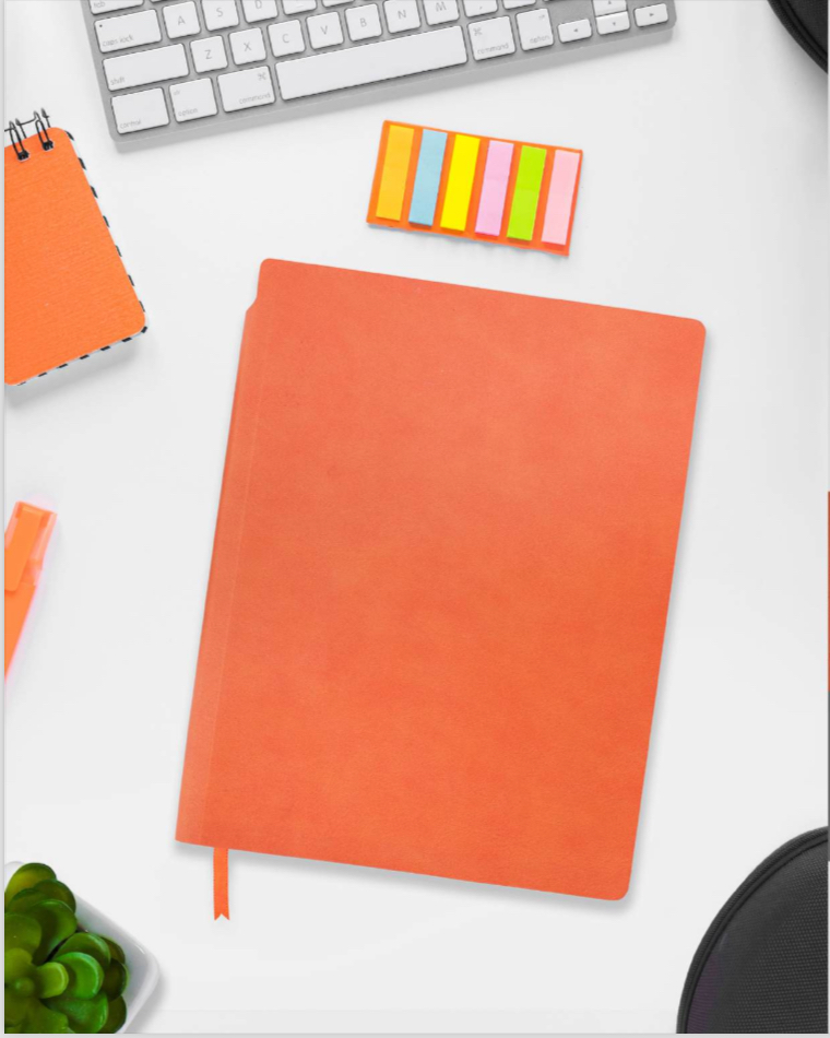 Vibrant Orange Journal