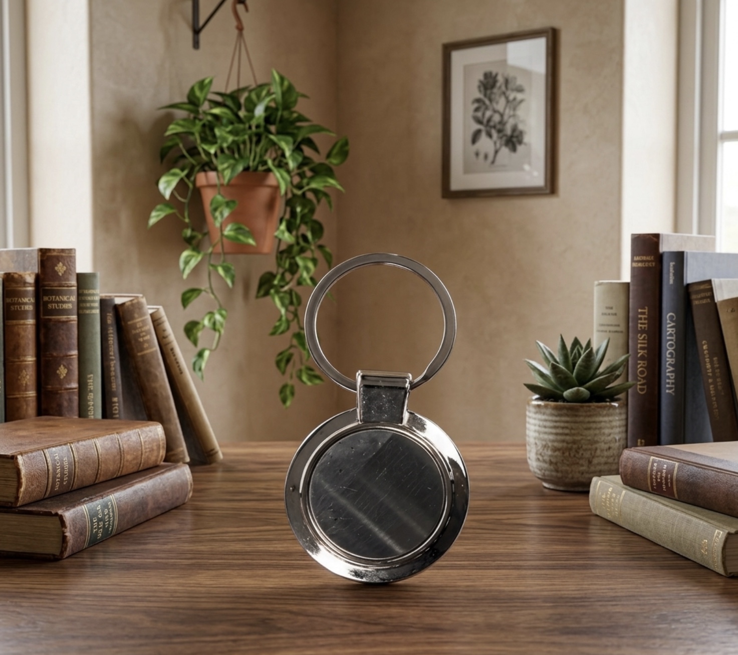Circular Keychain