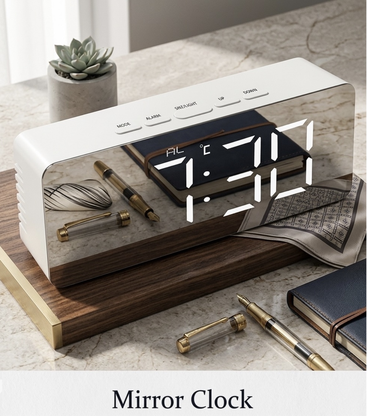 Kai Mirror Clock