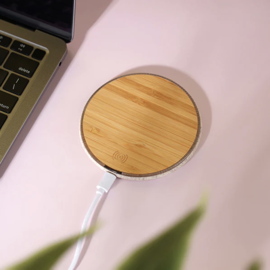 Terra Bamboo Wireless Charging Pad