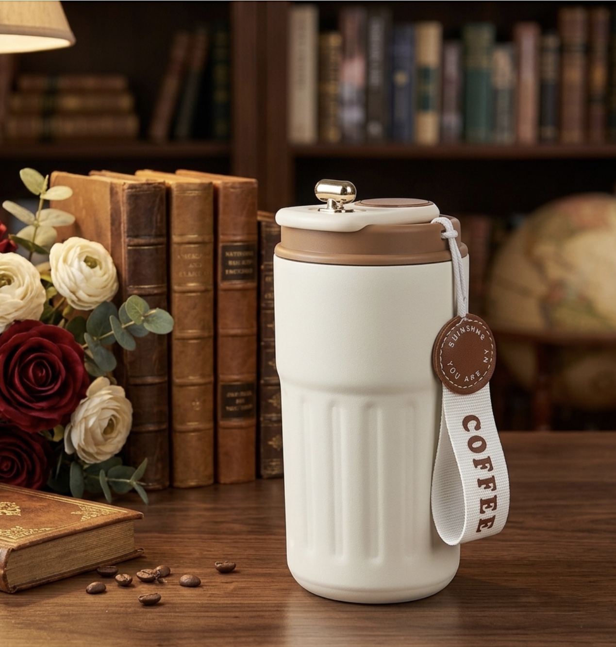 Sienna Ceramic Coffee Tumbler